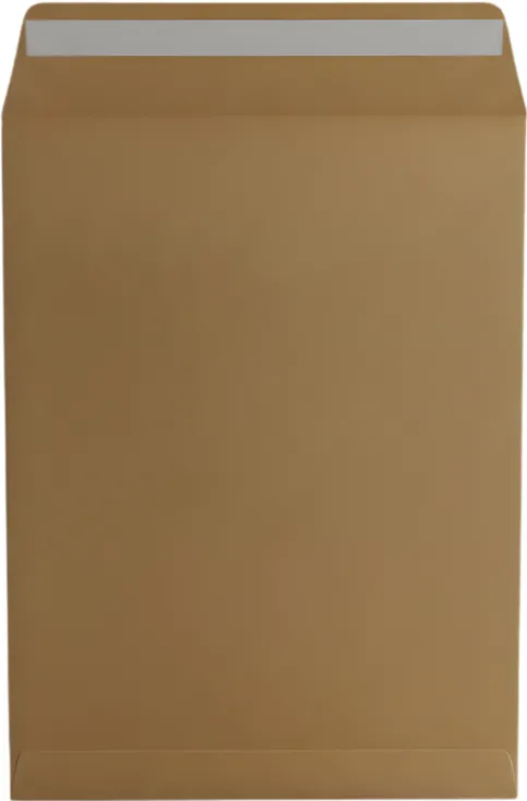 Plicuri Optima Plic B4 (353x250mm), cu burduf 50mm, lipire siliconica, 25 buc/set, Optima - kraft