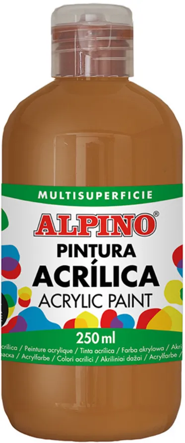 Alpino Vopsea acrilica, 250ml, Alpino - maro