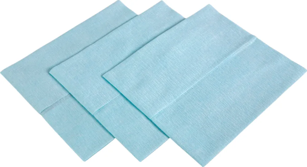 Avatex Lavete profesionale pentru Horeca, industrie, suprafata creponata, 38 x 28 cm, 400buc/rola - turcoaz