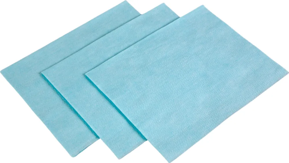 Avatex Lavete profesionale pentru Horeca, industrie, suprafata creponata, 38 x 30 cm, 400buc/rola - turcoaz