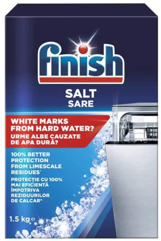 Finish Sare pentru masina de spalat vase, 1.5 kg Finish