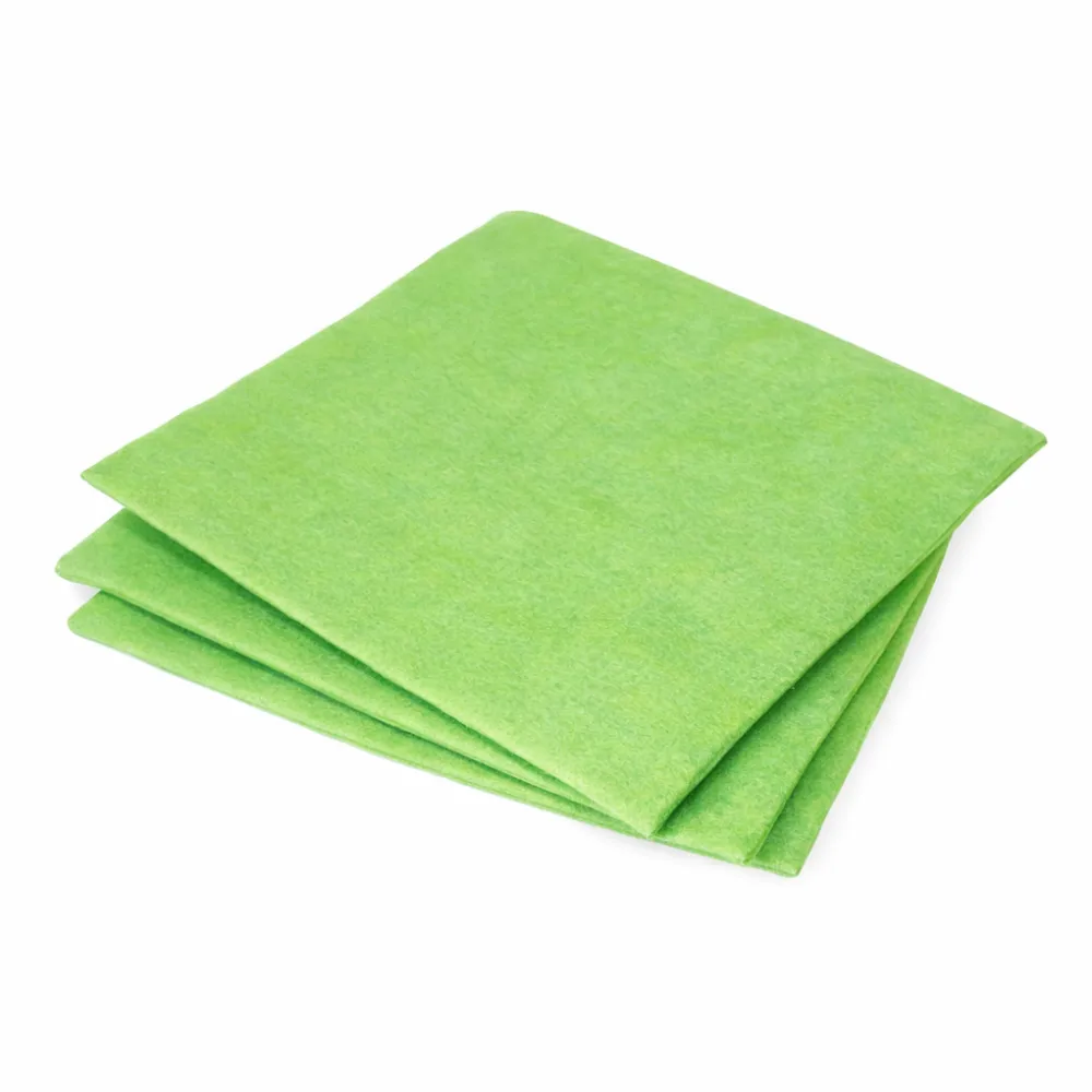 York Lavete universale, 38 x 35cm, 10 buc/set, 140gsm, ideale pt. Horeca, nu lasa scame, CleanUp - verzi