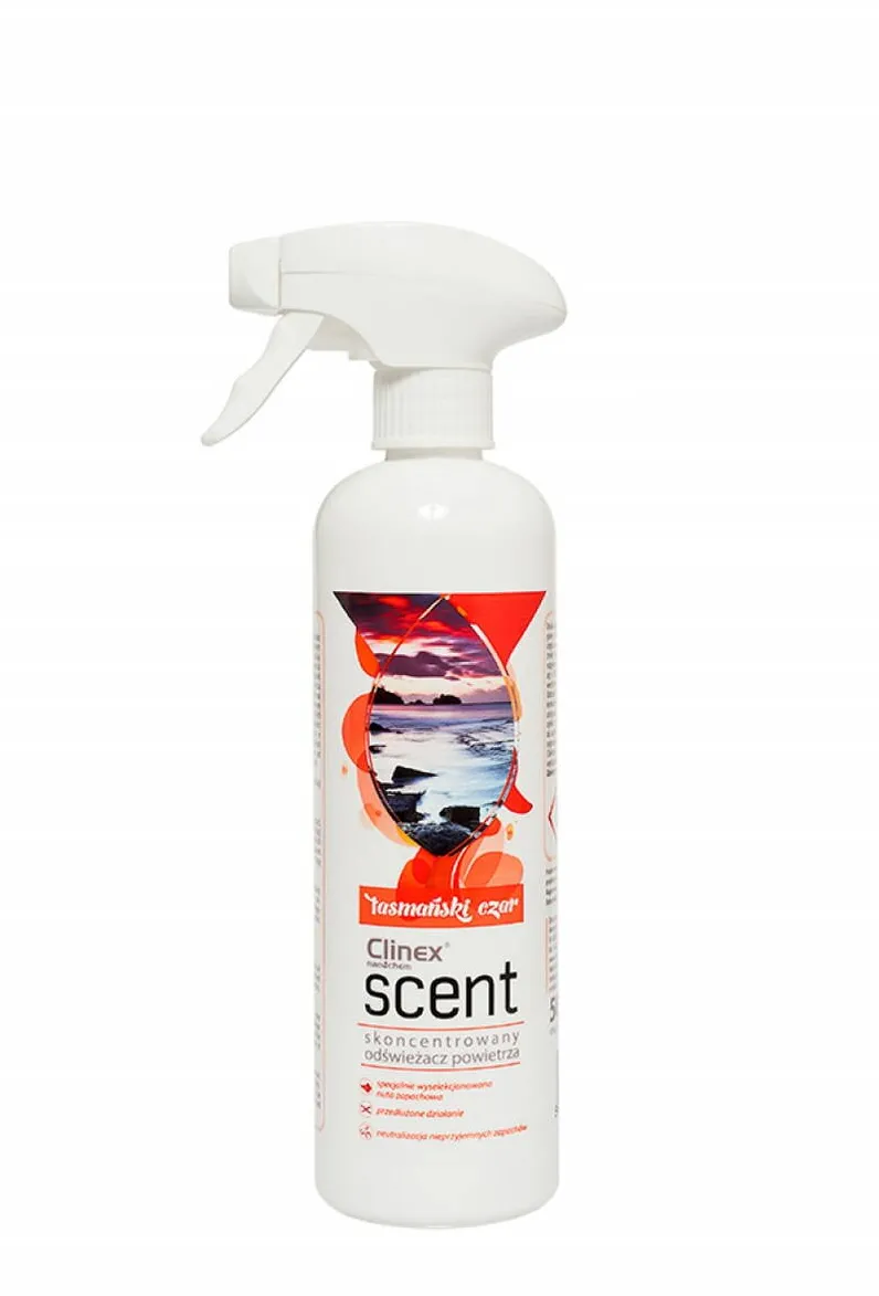 Clinex Scent Tasmanian Charm, 500 ml, cu pulverizator, odorizant de camera