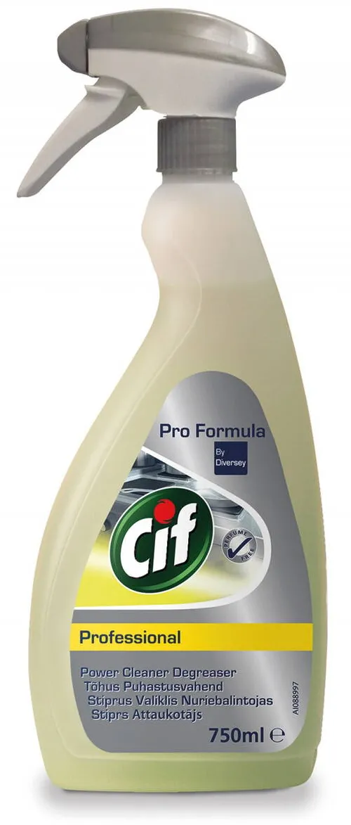 Chemia CIF Professional, cu pulverizator, degreseaza, curata si indeparteaza mirosuri, 750ml
