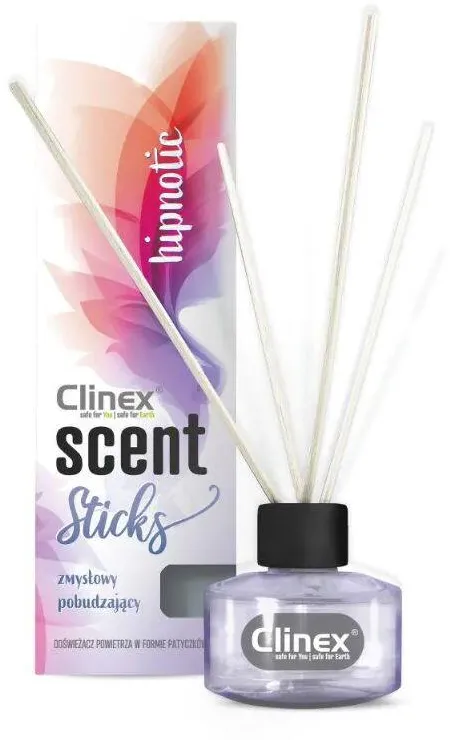 Clinex Scent Sticks Hipnotic - odorizant de camera, 45ml, cu betisoare