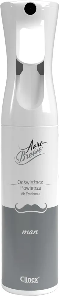 Clinex AeroBreeze Man, 290 ml, cu pulverizator, odorizant de camera