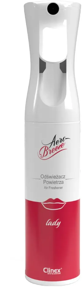 Clinex AeroBreeze Lady, 290 ml, cu pulverizator, odorizant de camera
