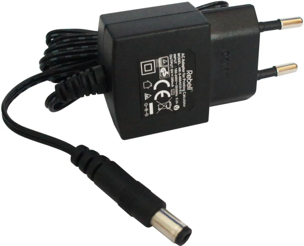Rebell Adaptor priza, pentru calculator cu banda Rebell PDC 10, Rebell PDC 20