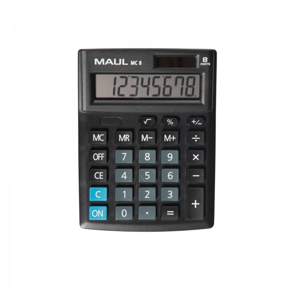 Maul Calculator de birou MC 8, 8 digits - negru