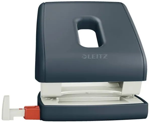 Leitz Perforator plastic LEITZ Cosy 5004, 30 coli, gri antracit