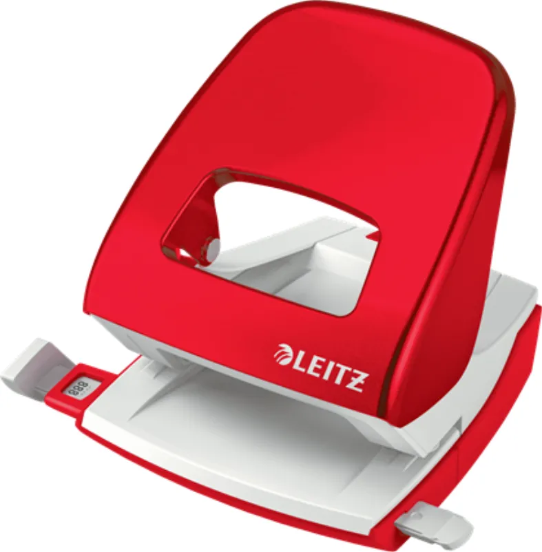 Leitz Perforator metalic LEITZ WOW 5008 NeXXt Series, 30 coli, rosu