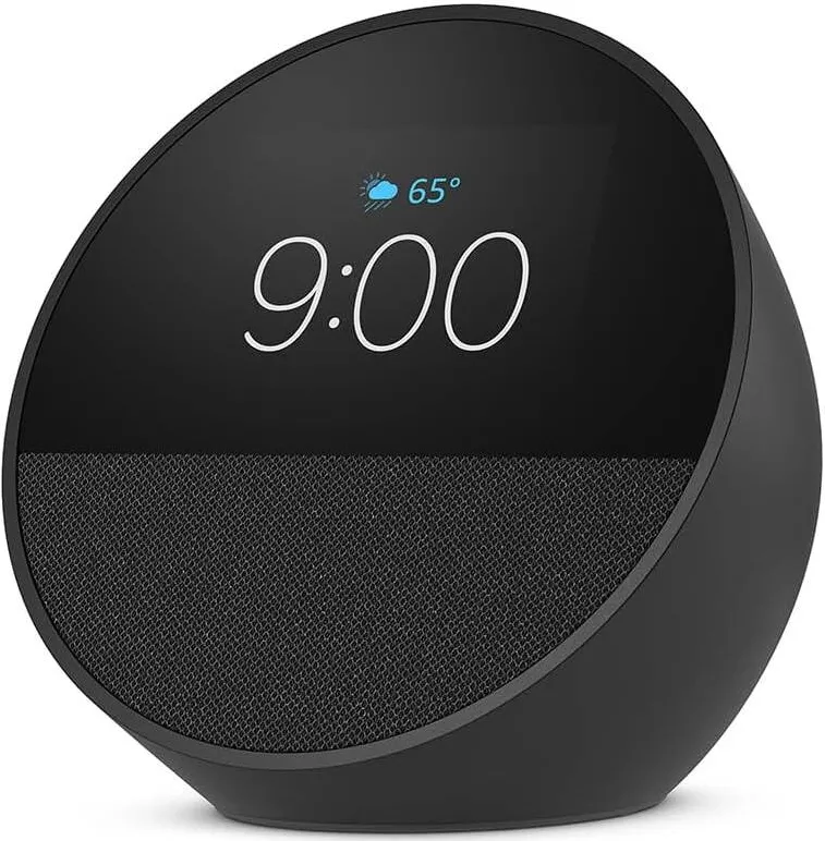 Amazon Boxa inteligenta Amazon Echo Spot 2024, Display 2.83", Wi-Fi, Bluetooth, Negru