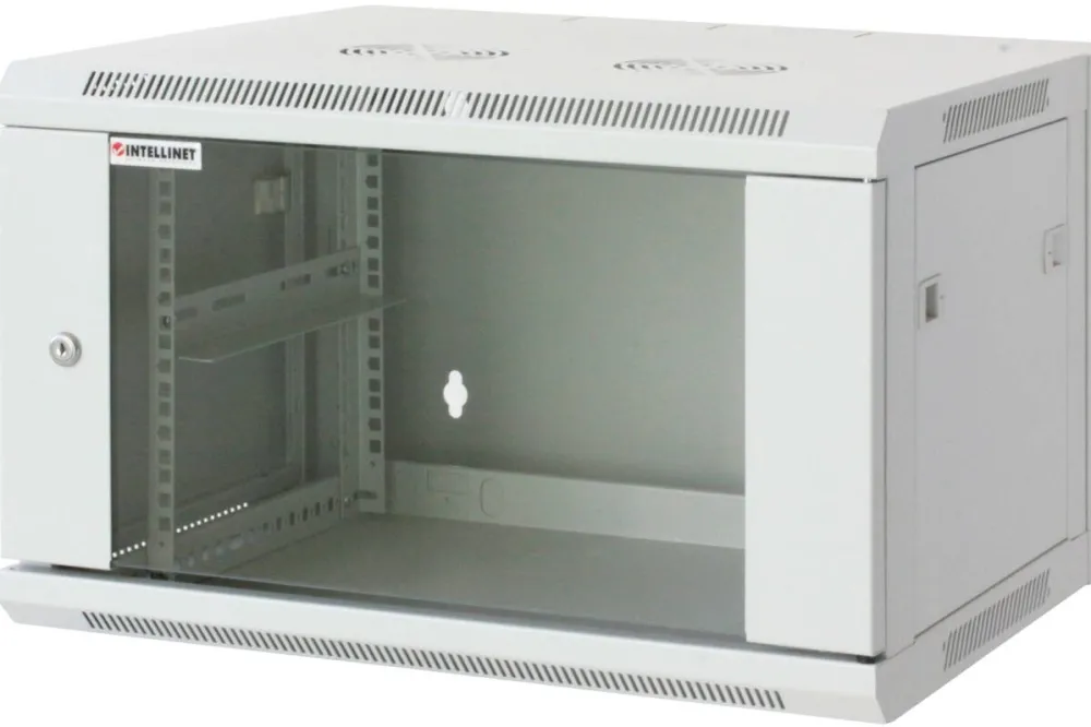 Cabinet metalic Intellinet Dulap de perete, Intellinet, Metal, Gri, 6U