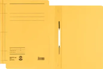 Leitz Dosar cu sina Leitz, carton, A4, 250 coli, galben