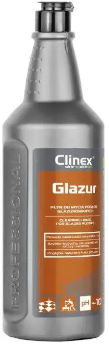 Clinex Glazur, 1 litru, detergent pentru suprafete glazurate (gresie, faianta)
