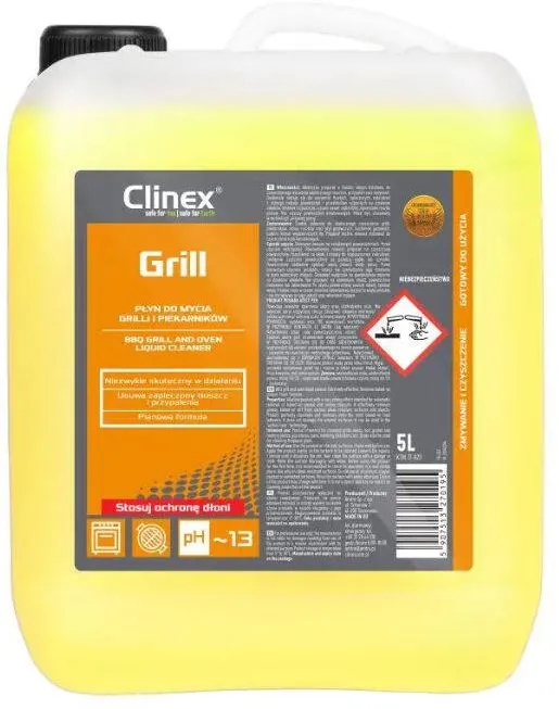 Clinex Grill, 5 litri, detergent pentru curatarea cuptoarelor si gratarelor