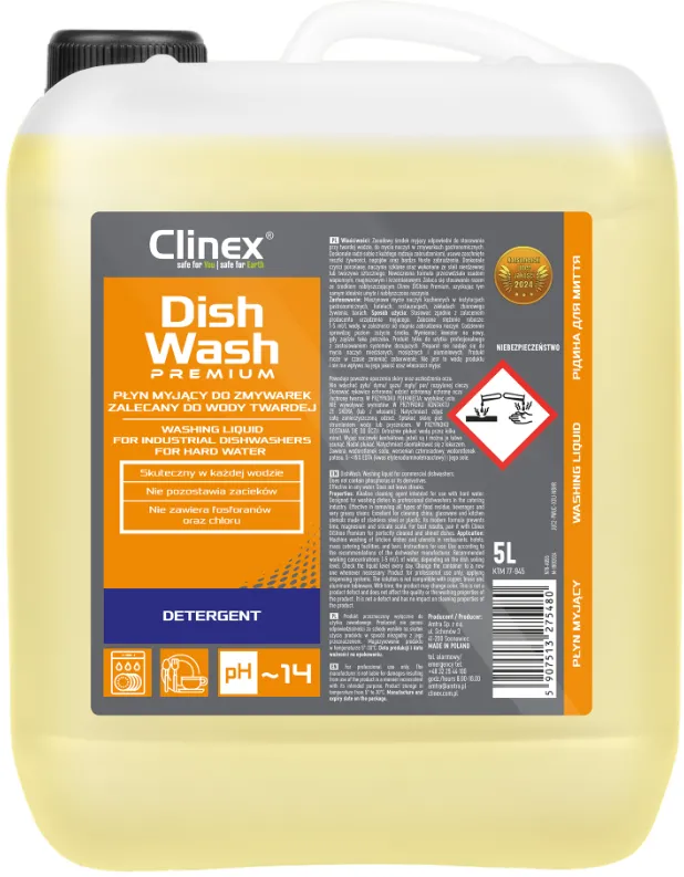 Clinex DishWash, 10 litri, detergent pentru masini de spalat vase