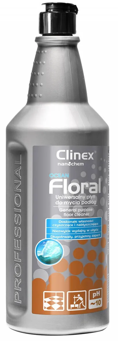 Clinex Floral Ocean, 1 litru, detergent lichid pentru curatarea pardoselilor