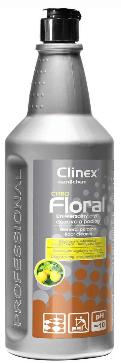 Clinex Floral Citro, 1 litru, detergent lichid pentru curatarea pardoselilor