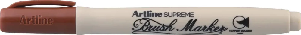 Artline Carioca ARTLINE Supreme, varf flexibil (tip pensula) - maro
