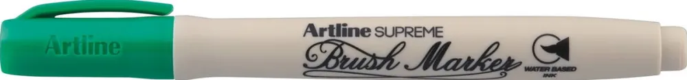Artline Carioca ARTLINE Supreme, varf flexibil (tip pensula) - verde