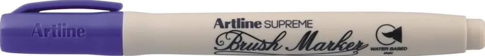 Artline Carioca ARTLINE Supreme, varf flexibil (tip pensula) - mov