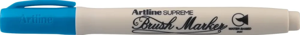 Artline Carioca ARTLINE Supreme, varf flexibil (tip pensula) - albastru sky