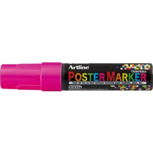 Artline Marker pentru poster ARTLINE, corp plastic, varf rotund 6mm - roz fluorescent