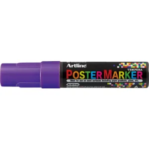 Artline Marker pentru poster ARTLINE, corp plastic, varf rotund 6mm - mov
