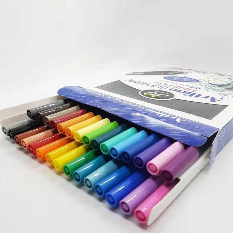Artline Liner ARTLINE Supreme, varf fetru 0.4mm, 30 culori/set