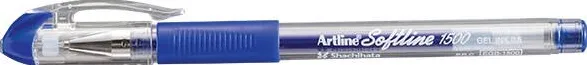 Artline Pix cu gel ARTLINE Softline 1500, rubber grip, varf 0.5mm - albastru