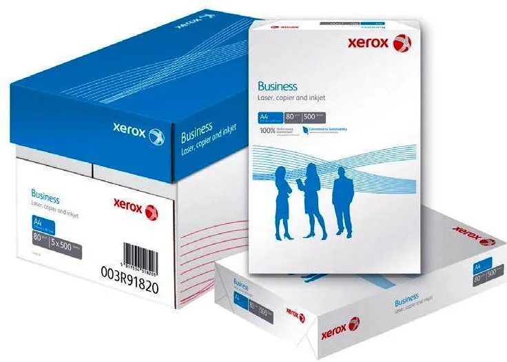 Hartie copiator locala Hartie alba pentru copiator, A4, 80gr/mp, 500coli/top, XEROX Business