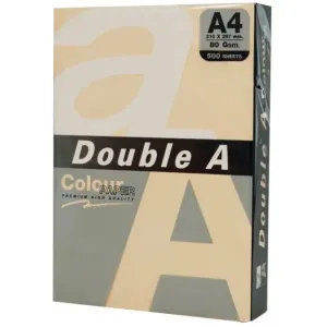 Double A Hartie color pentru copiator A4, 80gsm, 500coli/top, Double A - pastel old rose