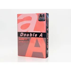 Double A Hartie color pentru copiator A4, 75gsm, 500coli/top, Double A - mov neon