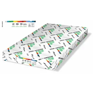 Pro-Design Carton A3, pentru print digital, Pro-Design, clasa A++, 250gsm, 125 coli/top - alb