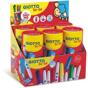 GIOTTO Carioca super lavabila, varf 5mm, 10 culori/tub, GIOTTO be-be
