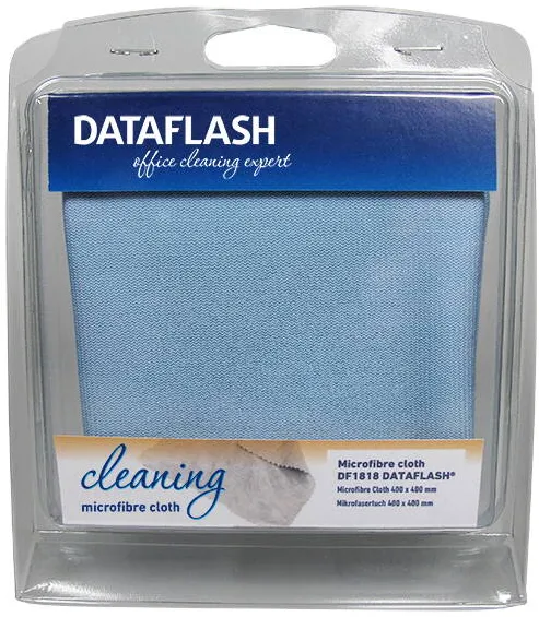 Solutie de curatare Data Flash Laveta microfiber pentru ecrane TV/monitoare/echipamente office, dimensiune - 40 x 40cm, DATA FLASH