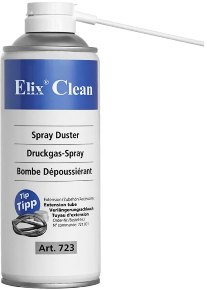 Solutie de curatare ELIX Clean Spray cu aer non-inflamabil, 400ml, ELIX Clean