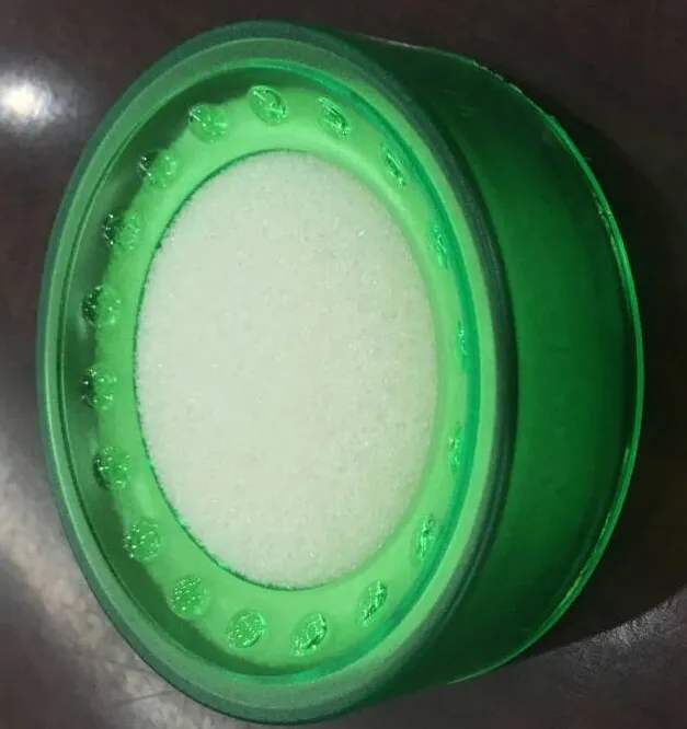 Kejea Buretiera D5cm, KEJEA - plastic transparent verde
