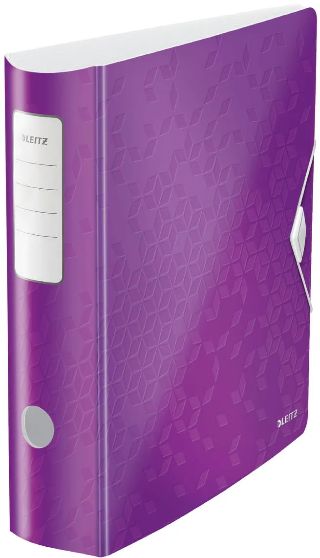 Leitz Biblioraft LEITZ 180 Active WOW, polyfoam, partial reciclat, A4, 82 mm, mov