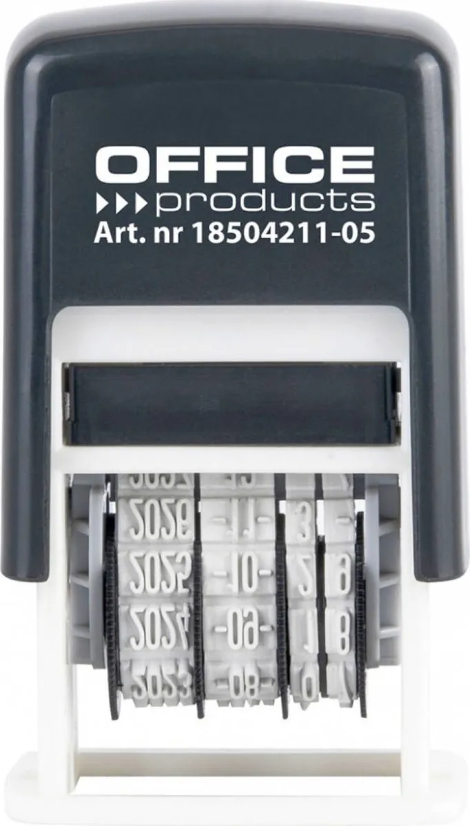 Office Products Datiera ISO, cerneala neagra, format an/luna/zi, Office Products