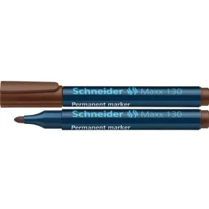 Schneider Permanent marker SCHNEIDER Maxx 130, varf rotund 1-3mm - maro