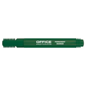Office Products Permanent marker, varf rotund 1-3mm, corp plastic, Office Products - verde