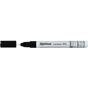 Markere vopsea Optima Marker cu vopsea Optima Paint 3713, varf rotund 2.0mm, grosime scriere 1-2mm - negru