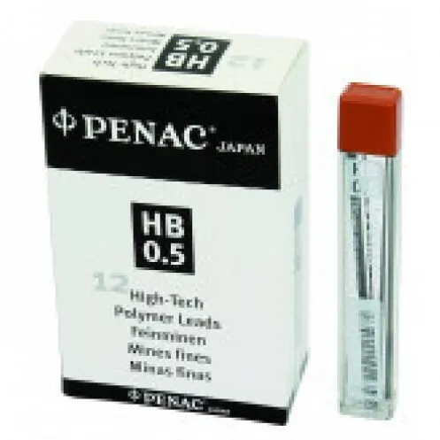 Penac Mine pentru creion mecanic 0.5mm, 12/set, PENAC - H