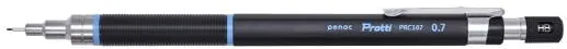 Penac Creion mecanic profesional PENAC Protti PRC-107, 0.7mm, con metalic, varf retractabil, negru/sky blu