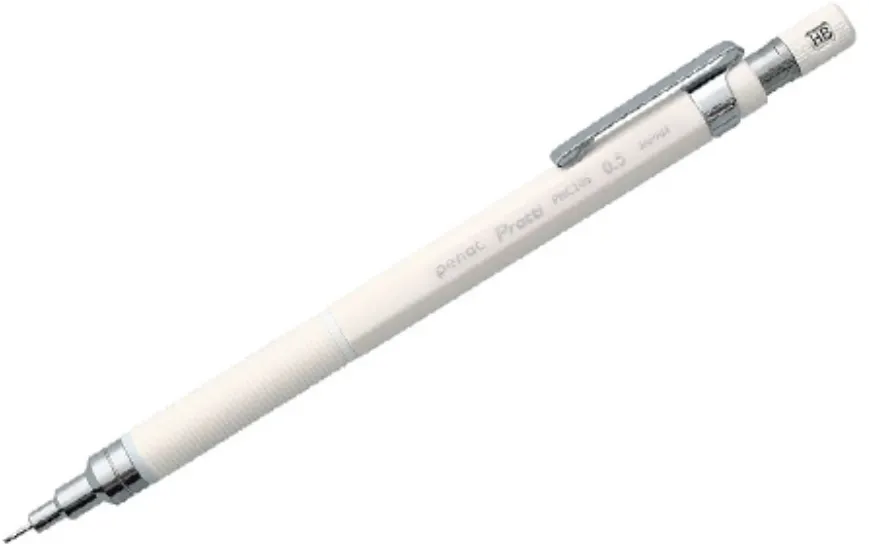 Penac Creion mecanic profesional PENAC Protti PRC-105, 0.5mm, con metalic, varf retractabil, alb, blister