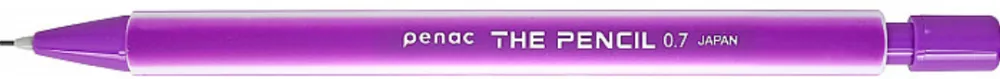 Penac Creion mecanic PENAC The Pencil, rubber grip, 0.7mm, varf plastic - corp violet