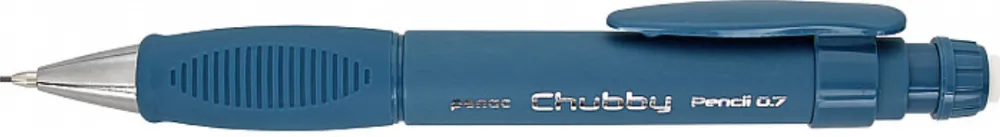 Penac Creion mecanic PENAC Chubby, rubber grip, 0.7mm, con si varf metalic, radiera retractabila, teal