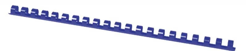 Office Products Inele plastic 12 mm, max 95 coli, 100buc/cut, Office Products - albastru